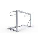 Klappbare Aluminium Fußballtor 160x100x80 cm