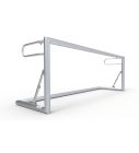Klappbare Aluminium Fußballtor 300x100x80 cm