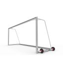 Profi-Fußballtor 500x200x150 cm - Transporträder an der Seite