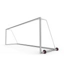 Professionelles Fußballtor 732x244x200 cm - Transportrollen an der Seite