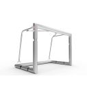 Aluminium Fußballtor demontierbar 120x85x65 cm