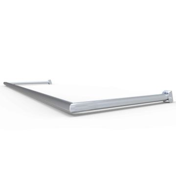 Aluminium Bodenrahmen für Großfeld Fußballtor 300 cm