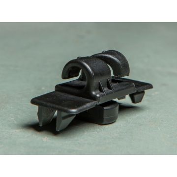 Kunststoff-Netzhaken, offener Doppelhaken, 11 mm