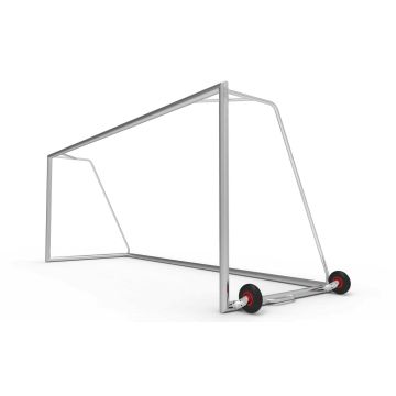 Profi-Fußballtor 500x200x170 cm - Transportrollen an der Seite