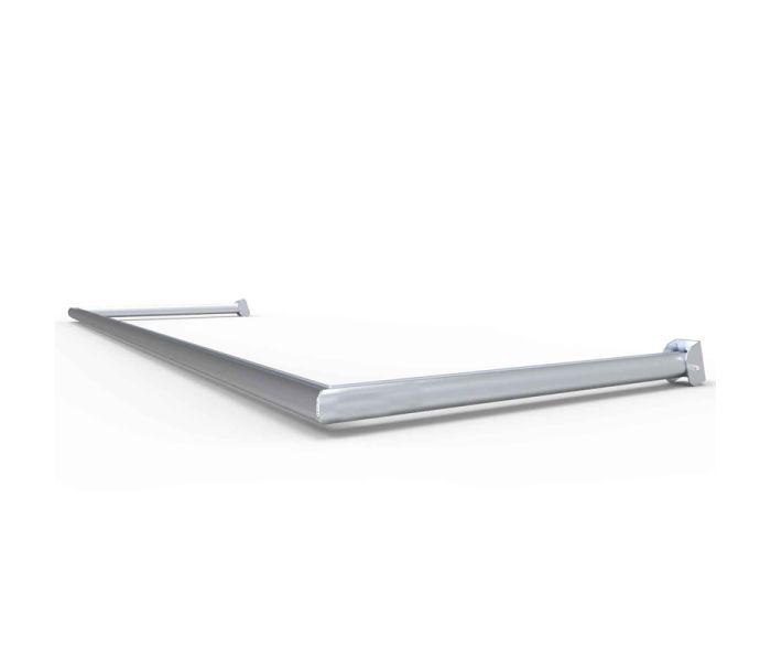 Aluminium Bodenrahmen für Großfeld Fußballtor 500 cm