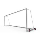 Profi Fußballtor 732x244x150 cm - Transportrollen an der Seite